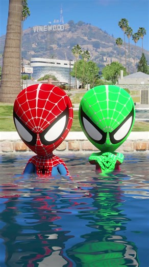 SPIDER-MAN SAVING BABY #spiderman