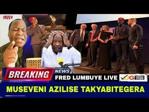 FRED LUMBUYE LIVE: MUSEVENI AZILISE WATEGEDE NTI BOBI WINE AKOMAWO NGA PRESIDENT TAKYABITEGERA