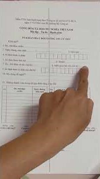 Cách khai CT01 làm CT07 (Xác nhận thông tin cư trú)