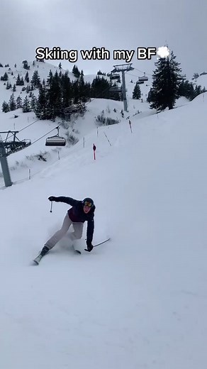 WAIT FOR THE END! THIS TIME WAS AMAZING WITH MY BOYFRIEND😍💭 #svandylove #foryou #ski #kitzbühel