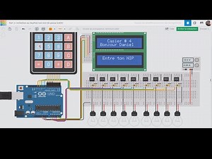 CIPAD en pause. Sujet Clavier matriciel, mots de passe multi usagers