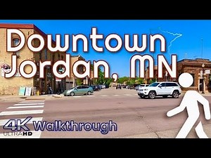 Downtown Jordan Walking Tour | Jordan, MN | #4K