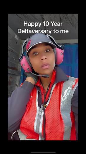 Celebrating 10 Years as a Delta Airlines Ramp Agent