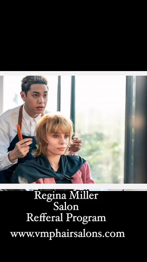 REGINA MILLER SALON REFERRAL PROGRAM!www.vmphairsalons.com #hairtransformation VMP HAIR SALON | VMP HAIR SALON
