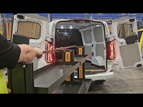Ford Transit Series: Episode 3 - Building Cube Van Shelving