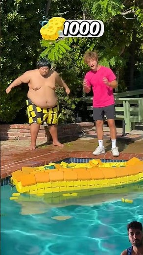 Swimming pool challenge 😱#pool #funny #challenge #waterpark #comedy #trending #games #automobile