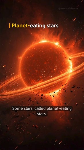 Planet eating stars!? Are they real? #universe #space