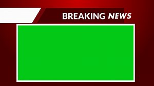 Breaking News Animation On Green Screen Stock Motion Graphics SBV-351846844 - Storyblocks