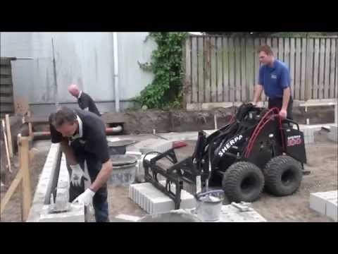 Übersicht der Miniloader Möglichkeiten 9,5 Minuten Minilader machen die Arbeit leicht