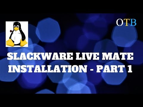 Slackware Installation using the Slackware Live Mate image