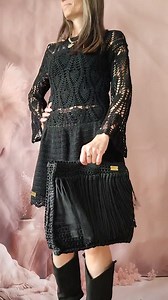 Crochet Pattern Sweater or Prom Dress, Gown, Top or Vest, Sundress PDF File - Etsy