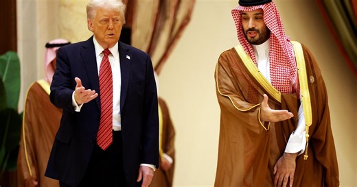 Trump praises Saudi Arabian crown prince