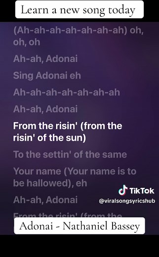 Adonai - Nathaniel Bassey: Full Lyrics and Song