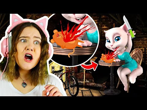Testing The CREEPY TALKING ANGELA & TOM App for the 1st Time