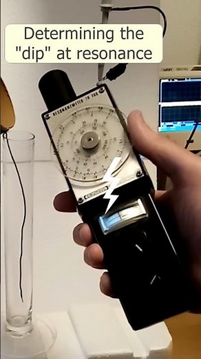 Old GRUNDIG Grid-Dip-Meter works well: How to get the Self-Capacitance of an RF Induction Coil?