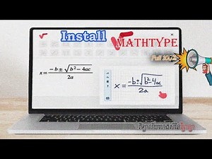 How to Install MathType - Ol Chanthoeun