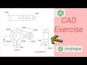 CAD Exercise - Using Onshape simple and Easy Methode