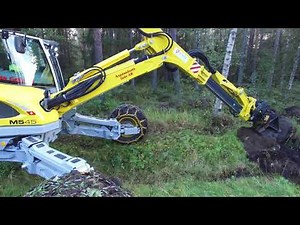 Menzi Muck M545 Sweden