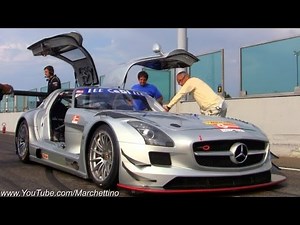 Mercedes SLS AMG GT3 Accelerations