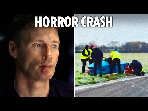 Freddie Flintoff’s Top Gear crash seen for first time as he relives horrific accident