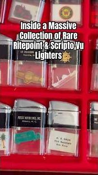 I Just Found Hundreds of These Rare Vintage Advertising Lighters