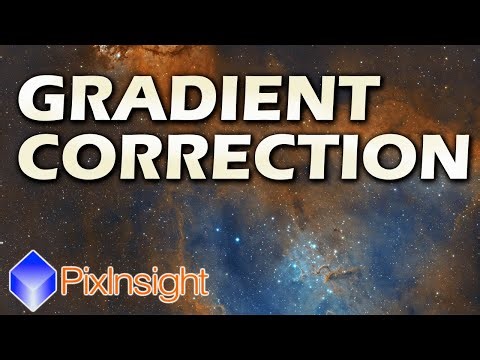 GRADIENT CORRECTION de PixInsight. Nueva funcionalidad para eliminar gradientes.