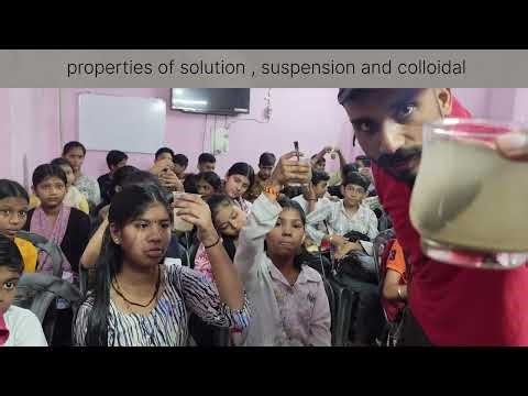 Properties of solution suspension and colloidal