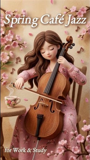 Spring Cafe Jazz ☕ | Cozy Cafe Jazz