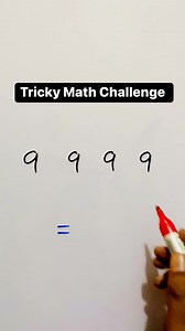 1.6M views · 4K reactions | Tricky Math Challenge #trickymath #trickymathchallenge #mathchallenge #mathematics #mathschallenge #mathtest #braintest #brainteaser #BrainTeaserChallenge #fbreels #viralreels #trendingreels #mathproblems #brainpower #mathskills #mathtrick #IQTest #iqchallenge | AITA Stories | Facebook