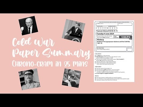 All of GCSE Cold War in 25 Minutes | GCSE Edexcel History