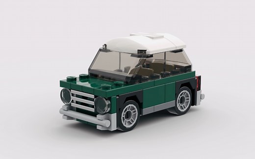 乐高Moc迷你版Mini Cooper