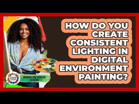 How Do You Create Consistent Lighting In Digital Environment Painting?