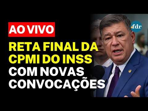 🔴 CPMI DO INSS AO VIVO RETA FINAL: VOTAÇÃO DO CERCO TOTAL A ENVOLVIDOS EM FRAUDES BILIONÁRIAS!