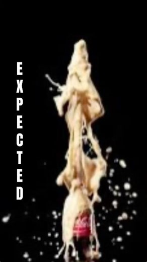 Expected mentos and coke #shorts