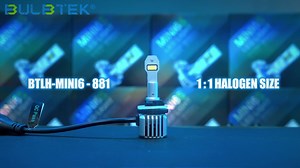 MINI6-881 LED headlight bulb ✅PCB: 1*REAL double sides copper(1mm thin) ✅1:1 HALOGEN SIZE & TURBO FAN ✅Diameter of top: 12.5mm 🌐https://www.bulbtek.com/bulbtek-mini6-halogen-size-led-headlight-bulb-turbo-fan-led-h11-9005-9006-9012-mini-size-140w-14000lm-12v-auto-farol-led-bulb-product/ #BULBTEK #LEDHeadlight #CarHeadlights #AutoHeadlightBulb #CANBUSLED #H4LED #H7LED #H11LED #9005LED #светодиодныефары #Модернизацияфары #законопроект #FocosLED #BombillosLED #FarolLED | Bulbtek