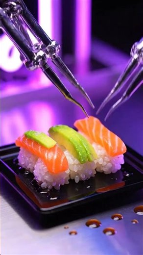 Tiny Sushi Robot Lab 🍣✨ ASMR Mini Food Micro Build