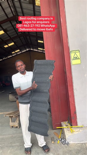 We supply and install all design of roofing sheet #rooofingcompanyinlagos #aluminumroofingsheet #gerrad #viral