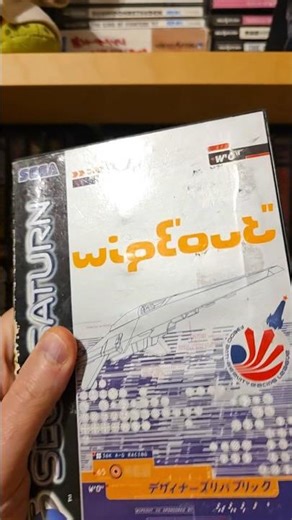 Wipeout Sega Saturn #wipeout #segasaturn #videogames #retrogaming #32bit