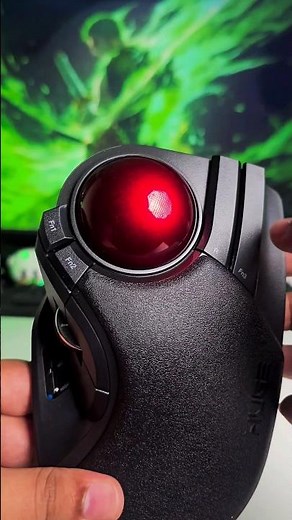 Elecom Huge in Action 🖱️ | Biggest Trackball Mouse Sound Test 🔥