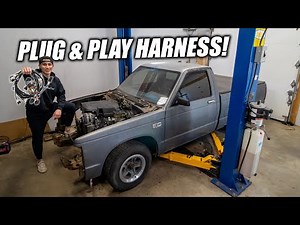 LS Swapping the S10 PT. 2 - Custom Wiring Harness & Cutting Subframe!
