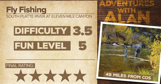 Adventures with Alan tackles fly fishing for the first time