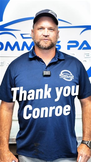 🎉 Thank you, Conroe, for supporting Tommy’s Paint and Body for over 45 amazing years! We’re honored to serve you and look forward to the next 45 years of quality service and trust. 🙏 🚗Come see us today for all your auto repair needs! #TommyPaintAndBody #ConroeTX #ThankYou #45Years #CustomerAppreciation #AutoRepair #ServingYou | Tommy’s Paint and Body