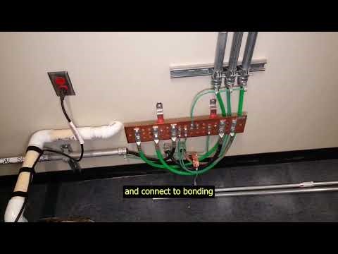 Computer Room Bonding Busbar