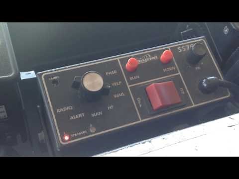 QFRS Fire Truck Sirens Wail Yelp And Phaser