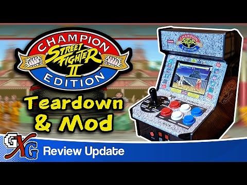 Let's Mod The NEW My Arcade Street Fighter II Micro Arcade Because ... WHY NOT?!?