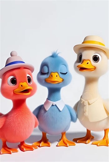 Animasi anak bebek lucu dengan warna unik di taman bermain 🎨🌳 Gerakan sederhana dan lagu ceria untuk menemani anak belajar sambil bermain 🎶✨ #animasianak #videobalita #laguanak #bebekviral #duckybhai