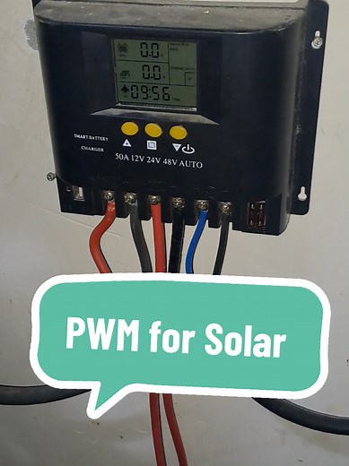 Pwm solar charge controller #solarsystem