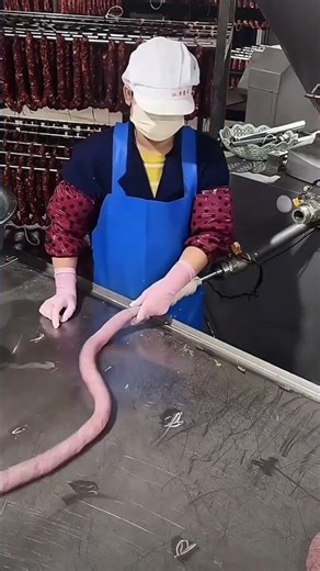 High-Speed Industrial Sausage Filling & Stuffing Process | Modern Food Processing Technology