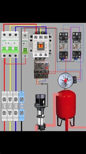 🔥 Fire Fighting Pump Panel Wiring 🔥 Automatic Pressure Switch ke saath Fire Pump ka complete control system 💧⚡ Safety, reliability aur professional wiring ka perfect example 🚨 👇 Pura video dekhiye aur share kijiye #FireFighting #FirePump #FireSafety #FireProtection #ElectricalWiring | technical golu