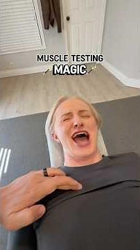 Have you ever tried muscle testing?👀 #shorts #traditionalchinesemedicine #gymnast